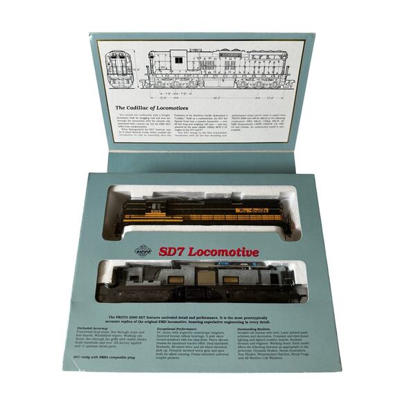 Proto 2000 Series #8013 SD7 Locomotive D&RGW #5303 Model Trains HO Scale - Picture 3 of 5